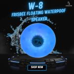 🎙️ W-8 Frisbee Floating Waterpoof Speaker 🎛️